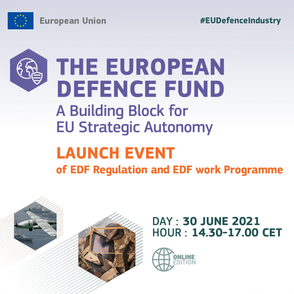 Image for Launch event of the EDF Regulation and Work Programme