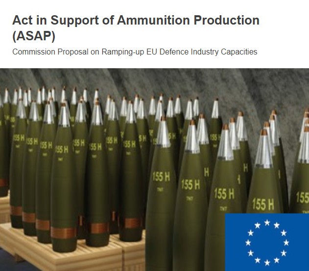 Image for Act in Support of Ammunition Production
